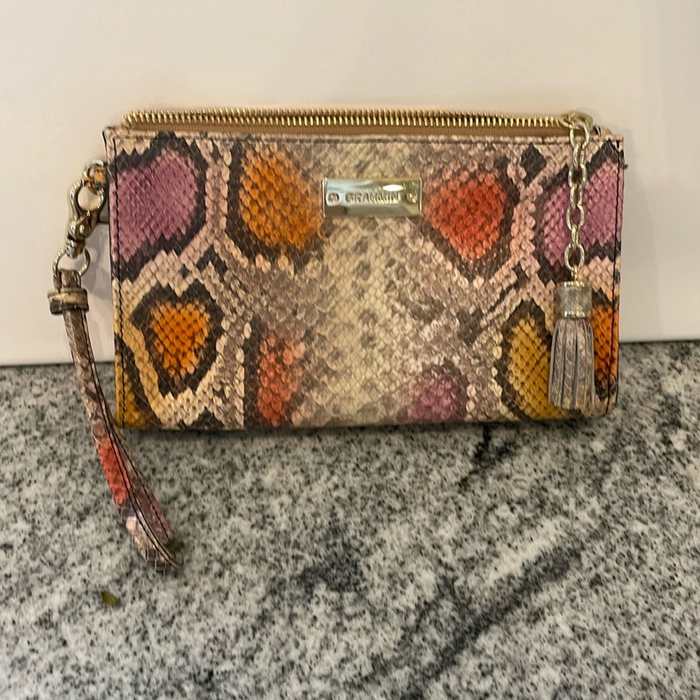 Genuine Leather Wristlet